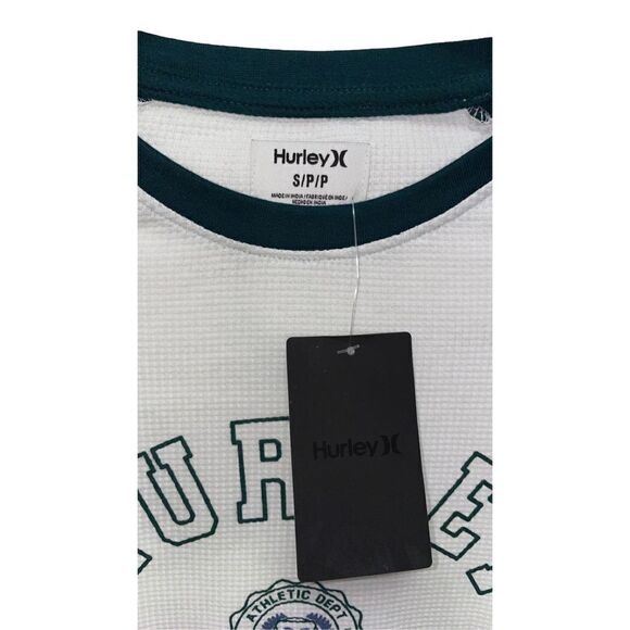 Hurley Thermal Green/White Long Sleeve 1259-0522 Size Small NWT - Picture 3 of 3